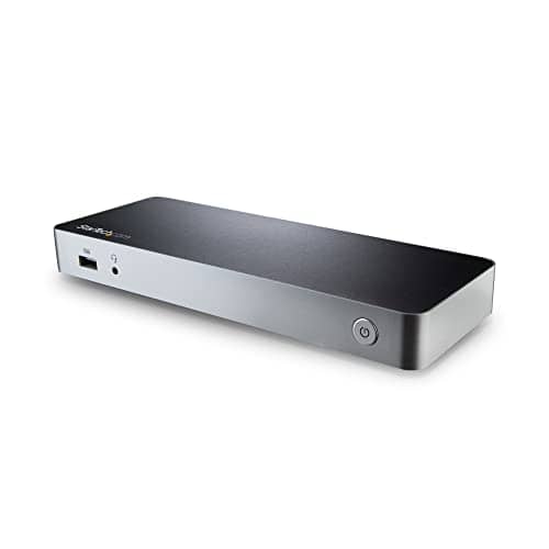 StarTech.com Dual Monitor USB C Docking Station with 60W Power Delivery for Windows Laptops - USB C to HDMI/DVI Dock - USB 3.1 Gen 1 Type C Dock w/Charging - Thunderbolt 3 Compatible (MST30C2HHPDU)