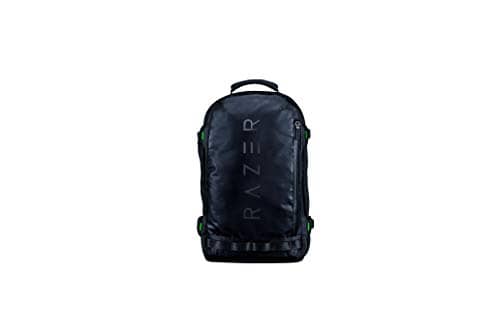 Razer Rogue v3 14" Gaming Laptop Backpack: Travel Carry On Computer Bag - Tear and Water Resistant - Mesh Side Pocket - Fits 14 inch Notebook - Black