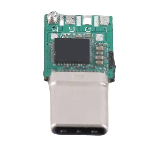 Omquot DIY Type C Sound Card, Professional Decoding High Definition Sound for Computer, Mobile Phone