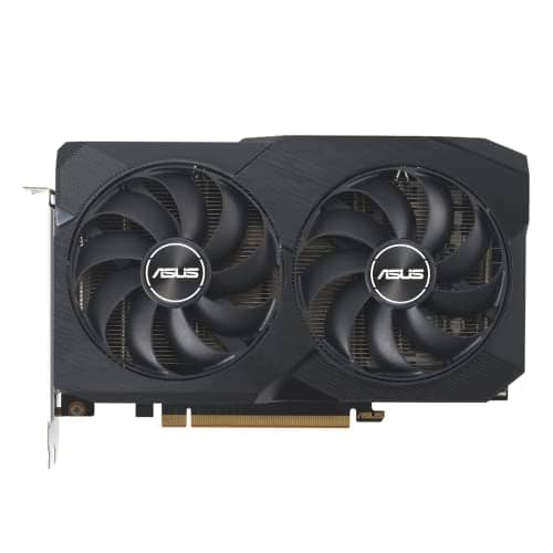 ASUS Dual Radeon™ RX 7600 OC Edition 8GB GDDR6 Graphics Card (PCIe 4.0, 8GB GDDR6, HDMI 2.1, DisplayPort 1.4a, 2.5-Slot Design, Axial-tech Fans, GPU Tweak III)