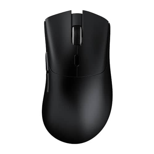 MAMBASNAKE Attack Shark R1 Wireless Gaming Mouse, Optical Sensor PAW3311 18K DPI, 59g Ultralight 2.4Ghz/BT/Wired Computer Mouse for Win/Mac - Black