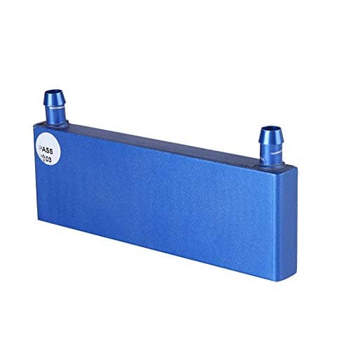 Eboxer Water Cooling Block 40 * 120 * 12 mm Aluminum Alloy for Liquid Water Cooler Heat Sink System for Computer CPU Water, Industrial Inverter Drive,Industrial Control Cabinet Cooling