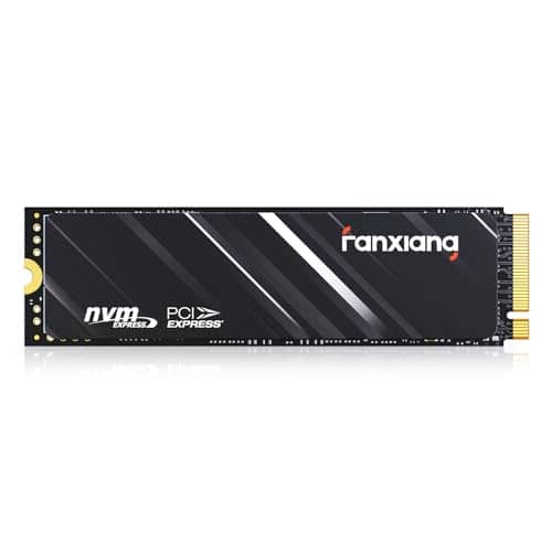 fanxiang S501Q SSD 512GB PCle 3.0x4 Internal Solid State Drive, NVMe M.2 2280 Internal Solid State Drive, SLC Cache 3D NAND Up to 3000MB/s for Laptop and PC Desktops