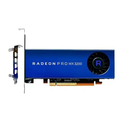 BestParts New Graphics Card AMD Radeon PRO WX 3200 4GB GDDR5 for Desktop IPC Server