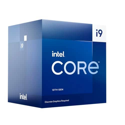 Intel Core i9-13900F Desktop Processor 24 cores (8 P-cores + 16 E-cores) 36MB Cache, up to 5.6 GHz