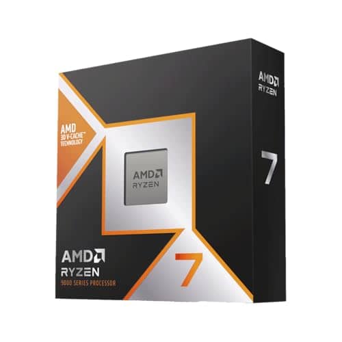 AMD Ryzen 7 9800X3D, without Cooler AM5, 4.7GHz 8 Core/16 Thread, 104 MB, 120W, Authorized Dealer, 100-100001084WOF/EW-1Y