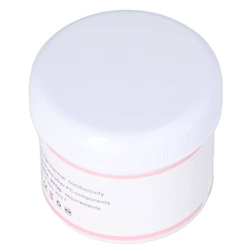 Thermal Grease, Wide Application Thermal Paste Pink Quick Cooling Safe for Machine (100g)