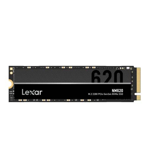 Lexar NM620 1TB High Speed PCIe Gen3x4 NVMe 1.4 Internal SSD with 4 Lanes M.2 Nvme