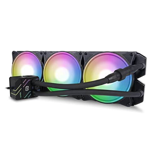 Alphacool Eisbaer Pro Aurora 420mm CPU Cooler, 12cm, AMD & Intel Compatible, Desktop & Workstation