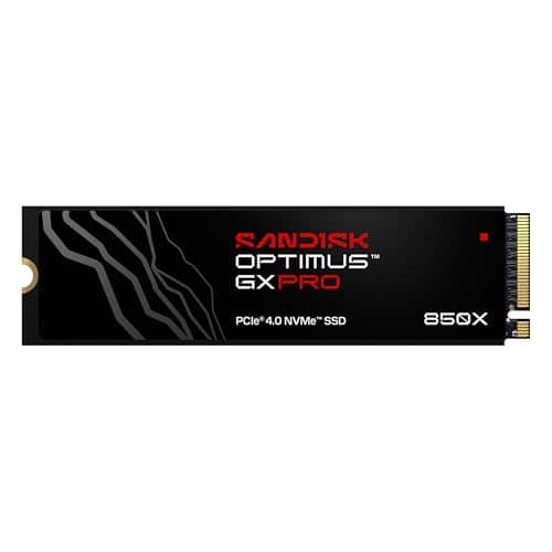 SANDISK Optimus GX PRO 1TB 850X NVMe SSD Internal Solid State Drive - Gen4 PCIe, M.2 2280, Up to 7,300 MB/s Read Speed - SDSP81X00TAN