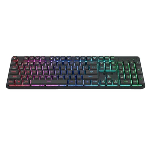Redragon Wireless Mechanical Gaming Keyboard 60% Compact 70 Key Tenkeyless RGB Backlit Computer Keyboard with Red Switches for Windows PC Gamers
