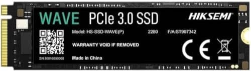 HIKSEMI WAVE(P) 256GB NVMe M.2 PCIe Gen 3 SSD Up to 2280MB/s, Internal Solid State Drive for Desktop Laptop Computer KSA Virsion with 3 years warranty support