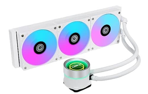 Lian-Li Galahad II Trinity 360mm All-in-One ARGB CPU Liquid Cooler - White