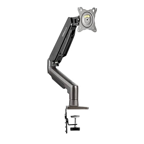 OFFICEHUB Monitor Desk Mount Stand Full Motion Swivel Monitor Arm with Gas Spring for 17-30''Monitors (Within 2kg to 9kg) Computer Monitor Stand