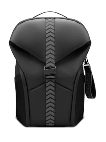 Lenovo Legion 16" Gaming Laptop Backpack GB700-12 Pockets - Waterproof Zippers - Magnetic Lock - Can be Folded Flat for Easy Storage - X-Shaped Luggage Straps - Black
