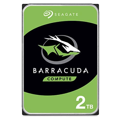 Seagate BarraCuda 2TB Internal Hard Drive HDD – 3.5 Inch SATA 6Gb/s 7200 RPM 256MB Cache 3.5-Inch – Frustration Free Packaging (ST2000DM008)