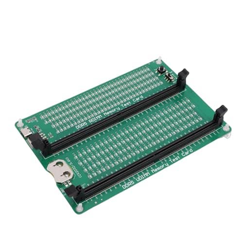 Focket DDR5 RAM Memory Tester Card with LED Indicator for Desktop Server