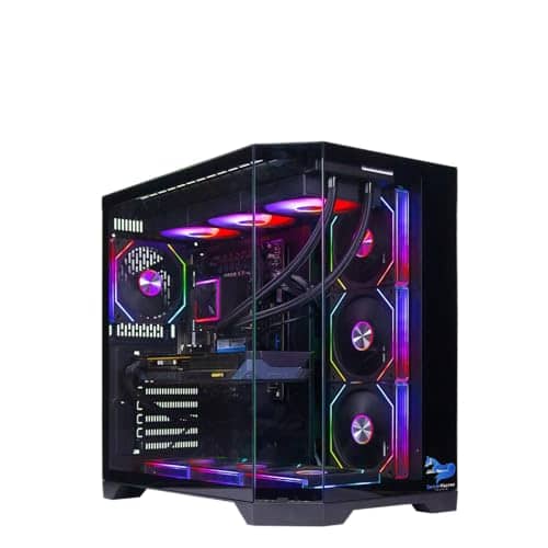 SETUP MASTER Gaming PC RTX 5060 TI 8GB, AMD Ryzen processors, B650M D5, 16GB RAM DDR5, 1TB M.2 SSD, 3 Fans Water Cooler, 7 Fans RGB Case (16 RAM, Ryzan 7 7800x3d)