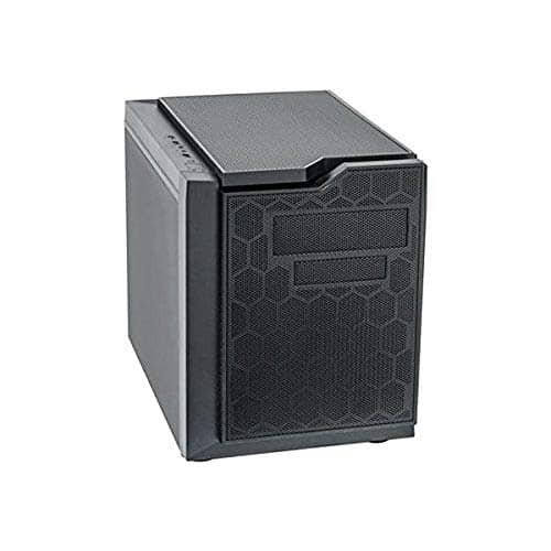 Chieftec CI-01B-OP Computer Case Cube Black – Computer Case (Cube, PC, SECC, Black, Micro ATX, 15 cm)