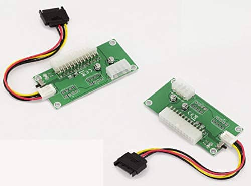 Kalea-Informatique PSU ATX Signal Dual Splitter - To synchronize two ATX power supplies - allows you to start a secondary power in the suitable main power supply for -