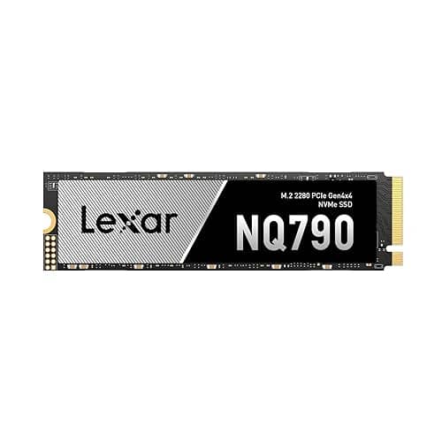 Lexar NQ790 M.2 SSD 2TB NVMe SSD Internal SSD 2TB, PCIe 4.0 Gen4x4, 7000MB/s Read, 6000MB/s Write, Internal Solid State Drive, for Gaming and Video Editing