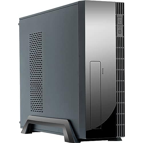 Chieftec UE-02B computer case - computer cases (Mini-Tower, PC, Metal, Micro-ATX, Black)