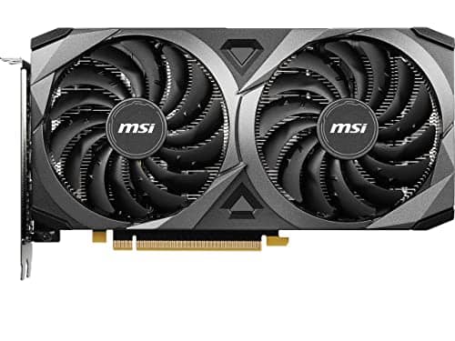 MSI Gaming GeForce RTX 3060 12GB 15 Gbps GDRR6 192-Bit HDMI/DP PCIe 4 Torx Twin Fan Ampere OC Graphics Card (RTX 3060 Ventus 2X 12G OC)