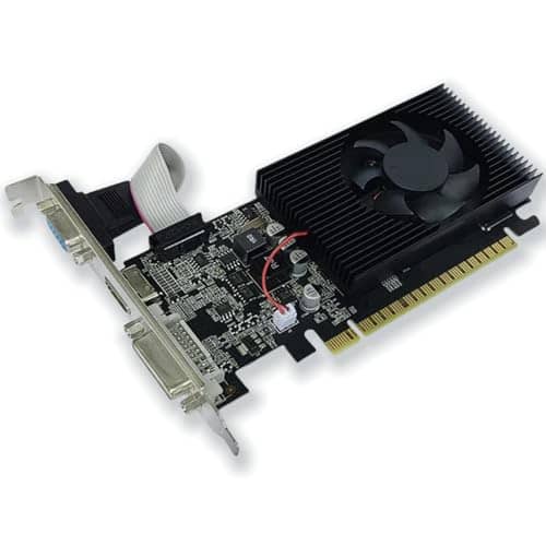 XUANMO GT 730 Low Profile PC 4GB Graphics Card DDR3 DirectX 11 128 Bit, VGA/DVI-D/HDMI, PCI Express 2.0 x 16, Nvidia Video Card, Computer GPU