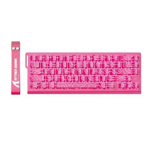 ATTACK SHARK X68HE RT Mechanical Gaming Keyboard 60% Wired TKL-Rose Contour