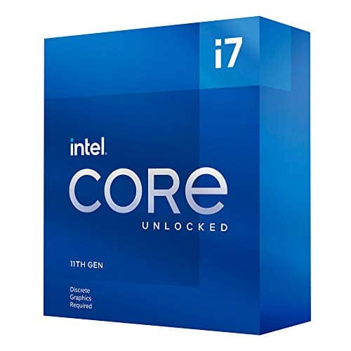 Intel Core i7-11700KF (3.6 GHz / 5.0 GHz)