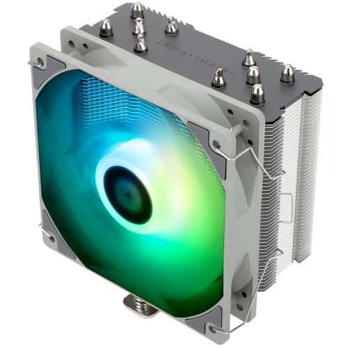 Thermalright Assassin King 120 SE ARGB CPU Air Cooler, AK120 SE ARB, 5 Heatpipes, TL-C12C-S PWM Quiet Fan CPU Cooler with S-FDB Bearing, for AMD AM4/AM5 Intel LGA1700/1150/1151/1200