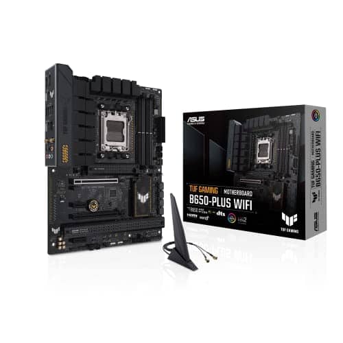 ASUS TUF Gaming B650-PLUS Motherboard WiFi (AMD, AM5, DDR5, mATX), 90MB1BZ0-M0EAY0