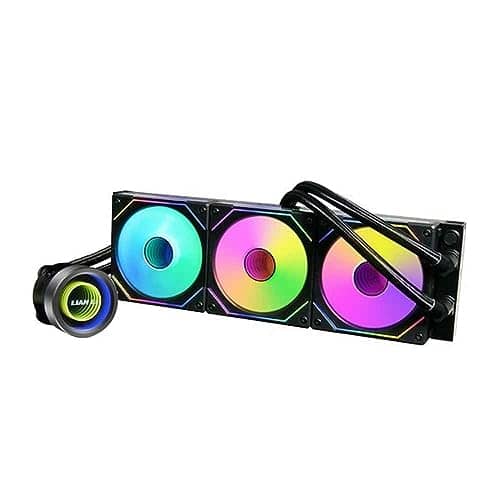 Lian Li Galahad II Trinity 360 AIO CPU Liquid Cooler - 360mm Radiator - ARGB Daisy-Chainable Radiator UNI Fan, SL-INF - LGA 1700, 1200, 115X, AMD AM5/AM4 Sockets - with SL Infinity Fans - Black