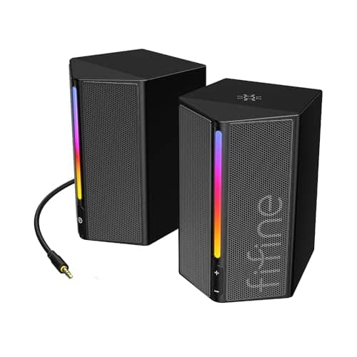 FIFINE AmpliGame A20 Computer Speakers, Wired Desktop PC Speakers