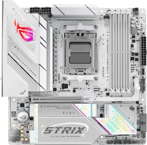 ASUS ROG STRIX B850-G GAMING WIFI AMD B850 AM5 DDR5 8000 DP HDMI 4x M2 USB3.2 WiFi 7 + BT AURA RGB 2.5Gbit LAN up to mATX 256GB ram support, 14+2+1 Power Phases, 1xGen5 M.2, Advanced AI PC-Ready
