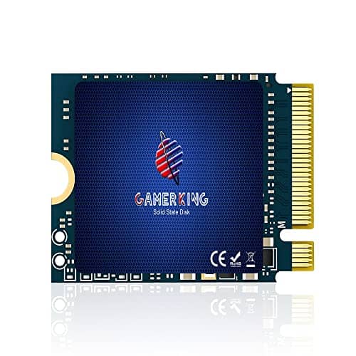 GAMERKING 512GB M.2 2230 SSD NVMe PCIe Gen 4.0X4 Internal Solid State Drive, Compatible with PS5,Steam Deck, Microsoft Surface, Ultrabook, Laptop, Desktop,GPD (M.2 2230 PCIe 4.0, 512GB)