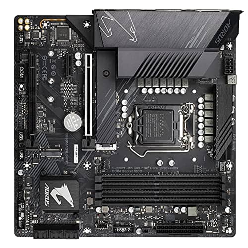 Gigabyte B560M AORUS PRO Motherboard (LGA 1200/DDR4/HDMI/DisplayPort/RAID/M.2/USB 3.2) - B560M AORUS PRO