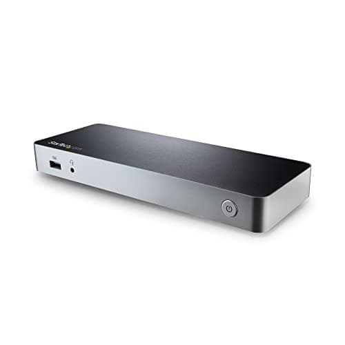 StarTech.com Dual Monitor USB C Docking Station with 60W Power Delivery for Windows Laptops - USB C to HDMI/DVI Dock - USB 3.1 Gen 1 Type C Dock w/Charging - Thunderbolt 3 Compatible (MST30C2HHPDU)
