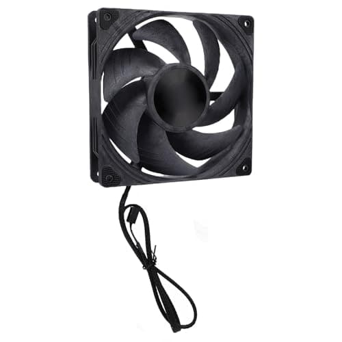 XUMIUZIY 140mm PC Fan 4 Pin PWM 3000RPM Case Fan, Double Bearing