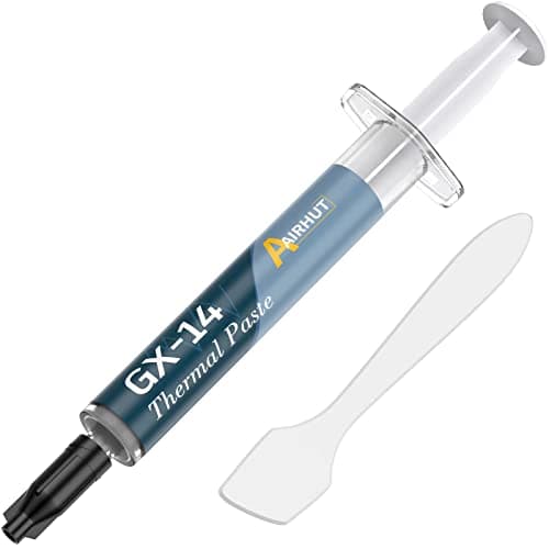 Aairhut GX-14 Thermal Pastes, 15.7W/m.k High Performance Thermal Compound Paste for Cooling All Processors, CPU, GPU - PC, PS4, Xbox & Heat Sinks in Computers and Consoles (2g)