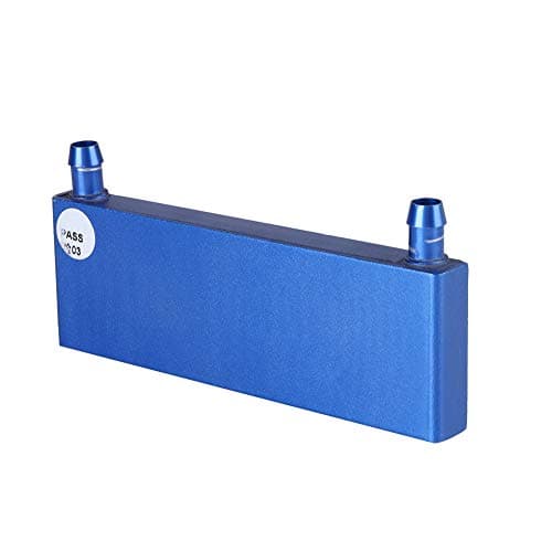 Eboxer Water Cooling Block 40 * 120 * 12 mm Aluminum Alloy for Liquid Water Cooler Heat Sink System for Computer CPU Water, Industrial Inverter Drive,Industrial Control Cabinet Cooling