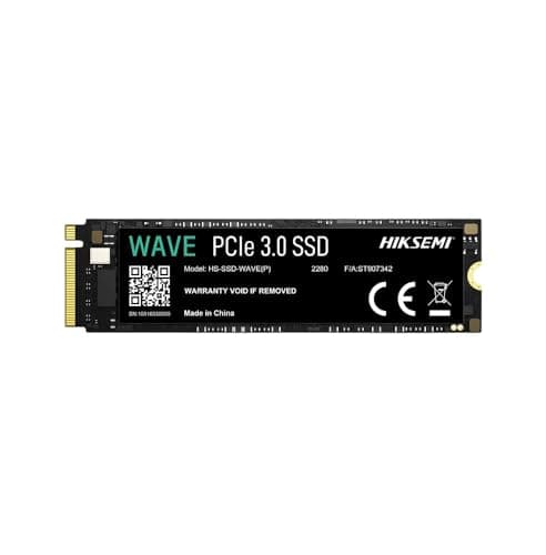 HIKSEMI WAVE(P) 512GB NVMe M.2 PCIe Gen 3 SSD Up to 2500MB/s, Internal Solid State Drive for Desktop Laptop Computer KSA Virsion with 3 years warranty support