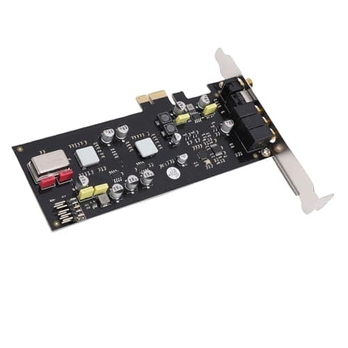 Eacam PCIE HiFi Sound Card with Expert Level Performance for Music Enthusiasts and Professionals - Support for SSS1700 Fiber Optic Digital Sound Card, MacOS - 5"
