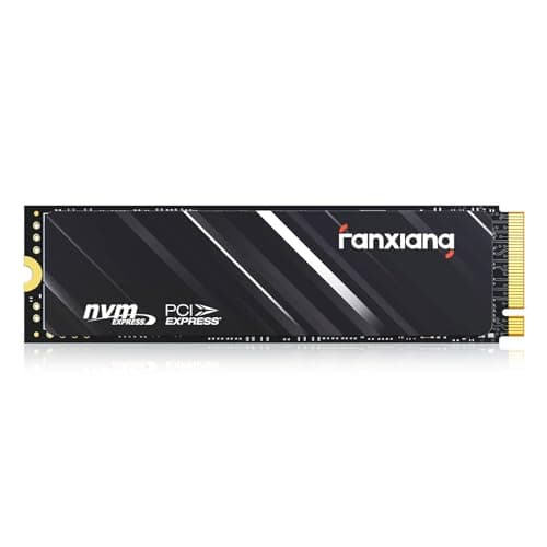 fanxiang 500GB NVMe SSD PCIe Gen4 M.2 SSD, Up to 4300 MB/s, Internal Gaming SSD for PS5, 3D NAND SLC Cache Solid State Drive Upgrade Storage for PC/Laptops S690Q