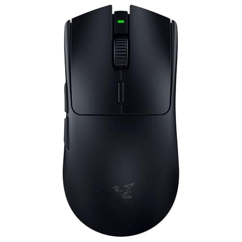 Razer Viper V3 HyperSpeed Wireless Esports Gaming Mouse: 82g Lightweight Design, 30K DPI Optical Sensor, Up to 280 Hr Battery Life, Mechanical Switches Gen-2 - Classic Black