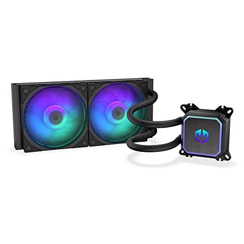 ENDORFY Navis F240 ARGB CPU Cooler, AIO Liquid Heater, 240mm Radiator, PWM Pump, 2X Fluctus 120 PWM ARGB Fans, Intel LGA 1700/1200/115x & AMD AM5/AM4