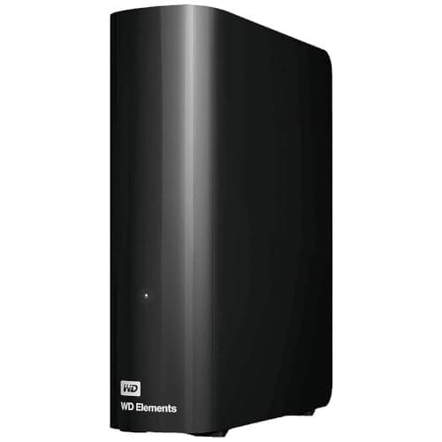 WD 14TB Elements Desktop Hard Drive HDD, USB 3.0, Compatible with PC, Mac, PS4 & Xbox - WDBWLG0140HBK-EESN