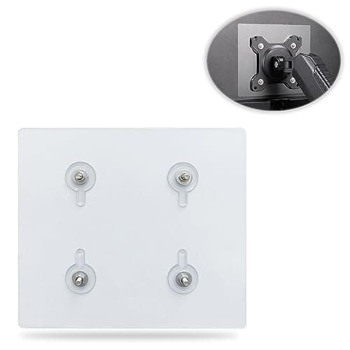 Cozycomfo Universal Monitor VESA Mount Adapter for Non-VESA 13-27 inch Computer Monitors Tablets iPad VESA Mounting Arm Stand Bracket Kit 75X75mm…
