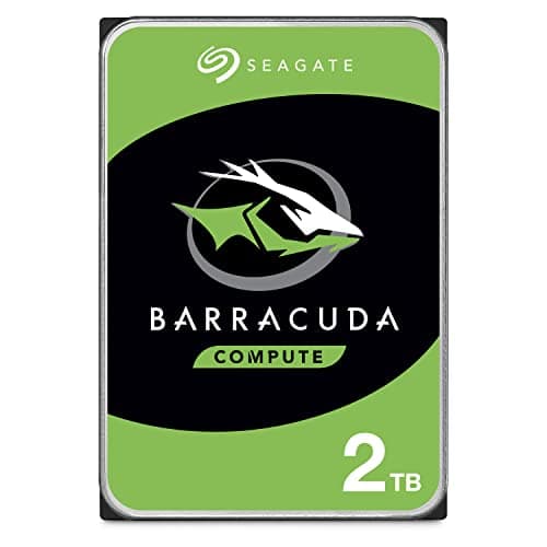 Seagate BarraCuda 2TB Internal Hard Drive HDD – 3.5 Inch SATA 6Gb/s 7200 RPM 256MB Cache 3.5-Inch – Frustration Free Packaging (ST2000DM008)