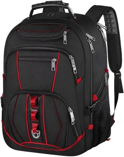 Travel Laptop Backpack,Extra Large 18.4 inch Gaming Laptop Backpacks with USB Charging Port,Big Capacity TSA Friendly RFID Anti Theft Pocket Durable College School Heavy Duty Computer Bookbag for Men